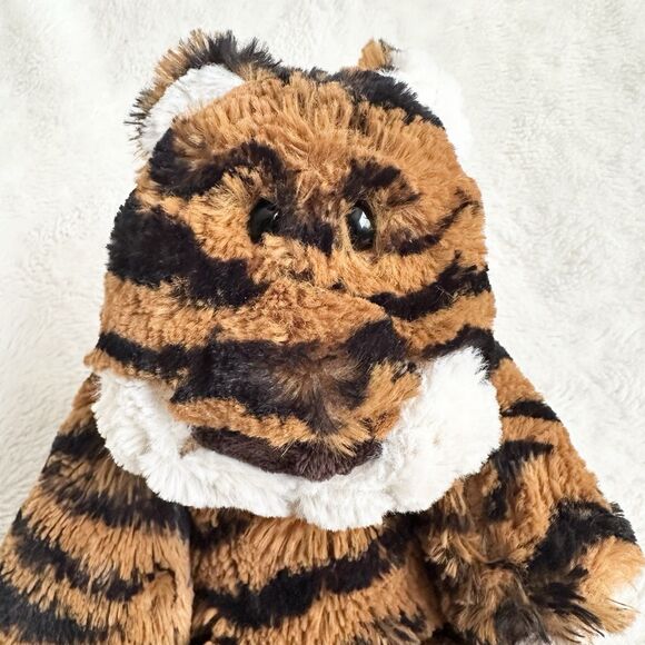 Mary Meyer Marshmallow Tiger Floppy Plush Beanbag 13” Stuffed Animal Toy Zoo - Picture 2 of 5